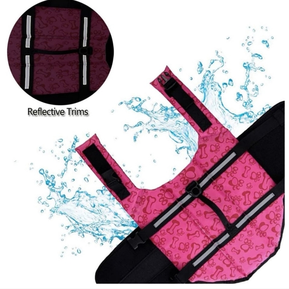 🎉HP🎉NEW Ripstop Dog Life Jacket - Picture 4 of 14